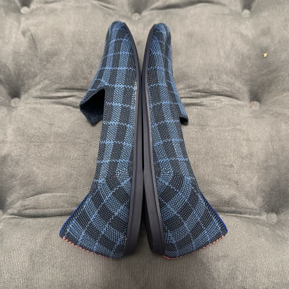 Rothy’s Blue Gingham Loafers - Picture 4 of 6